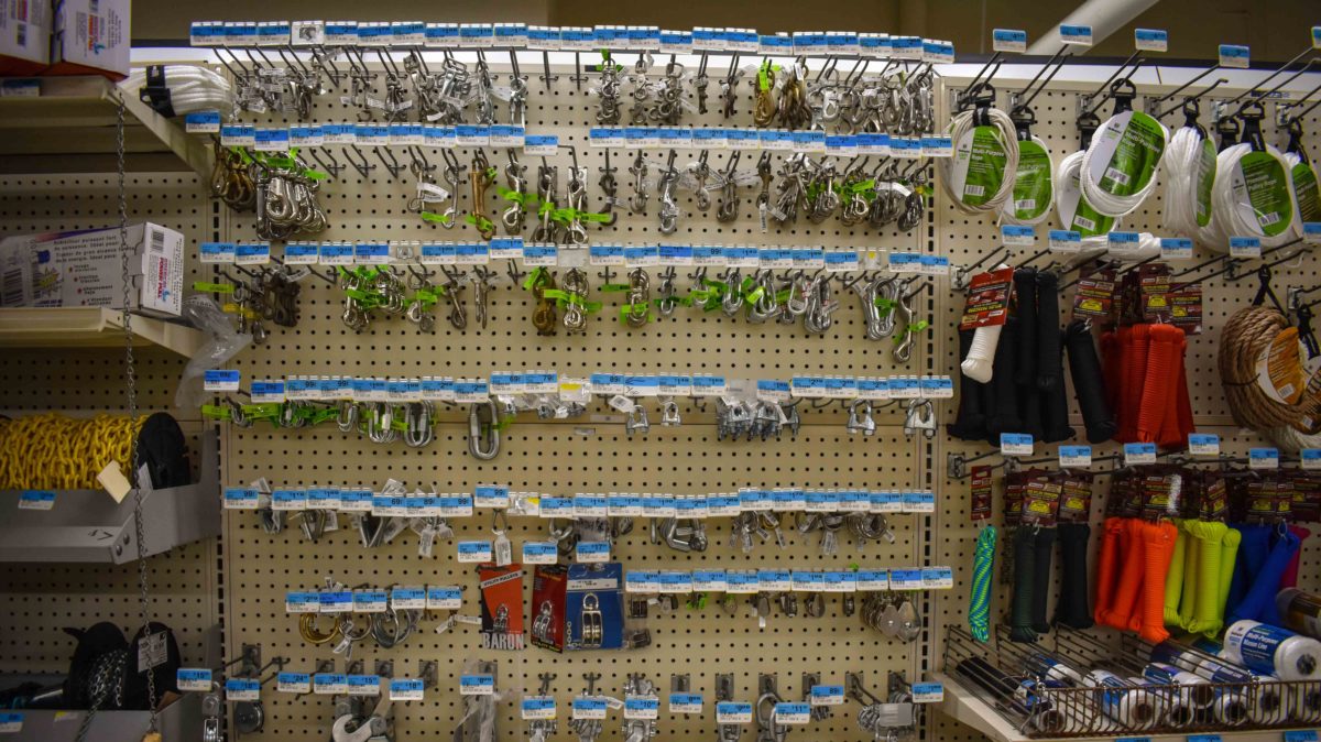 Fasteners Bell and Bates Home Center